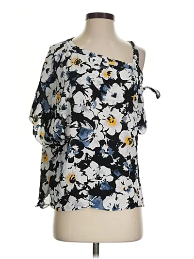 Pre-owned 1.state Sleeveless Blouse In Blue