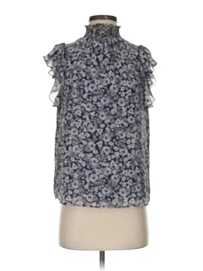Pre-owned 1.state Sleeveless Blouse In Gray