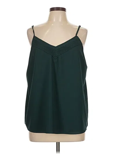 Pre-owned 1.state Sleeveless Blouse In Green