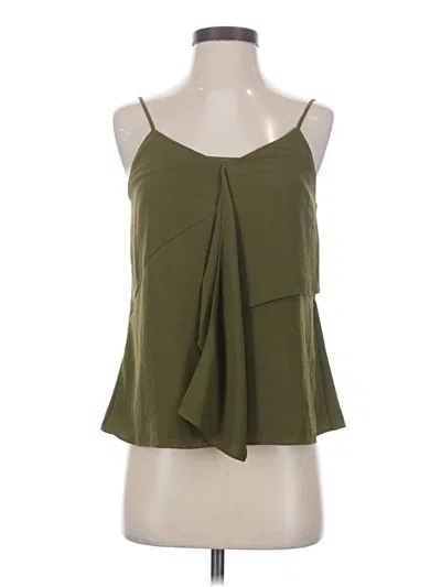 Pre-owned 1.state Sleeveless Blouse In Green
