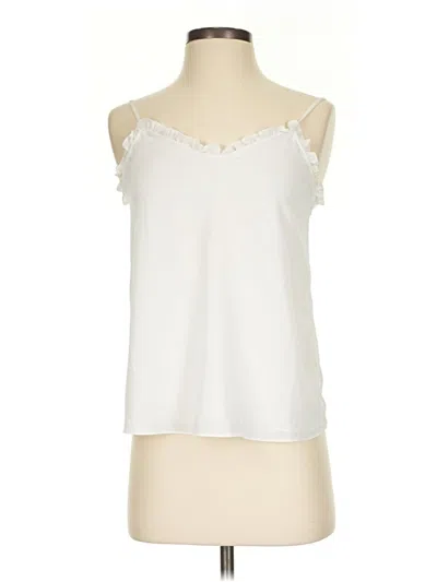 Pre-owned 1.state Sleeveless Blouse In Ivory