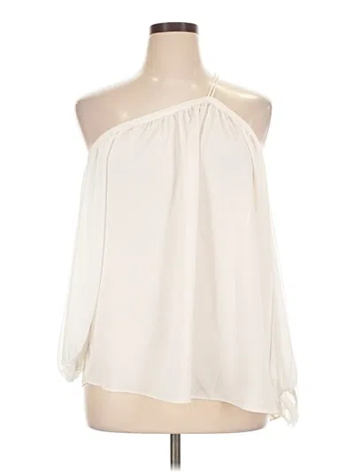 Pre-owned 1.state Sleeveless Blouse In Ivory