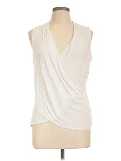 Pre-owned 1.state Sleeveless Blouse In Ivory