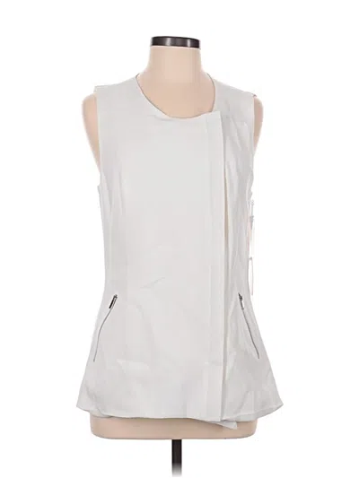 Pre-owned 1.state Sleeveless Blouse In Ivory