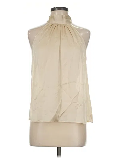 Pre-owned 1.state Sleeveless Blouse In Ivory