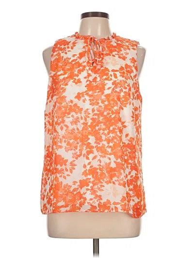 Pre-owned 1.state Sleeveless Blouse In Orange