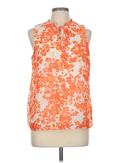 Pre-owned 1.state Sleeveless Blouse In Orange