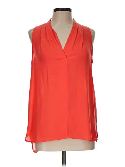 Pre-owned 1.state Sleeveless Blouse In Orange
