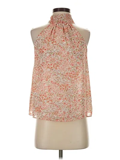 Pre-owned 1.state Sleeveless Blouse In Orange