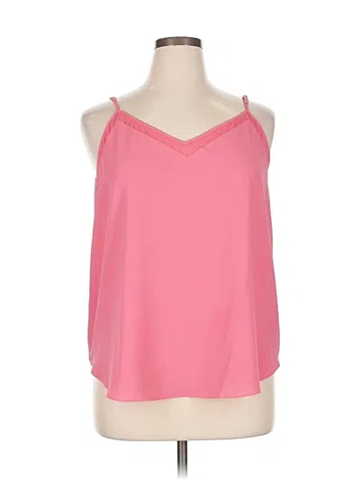 Pre-owned 1.state Sleeveless Blouse In Pink