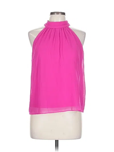 Pre-owned 1.state Sleeveless Blouse In Pink