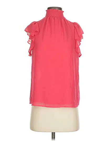 Pre-owned 1.state Sleeveless Blouse In Pink