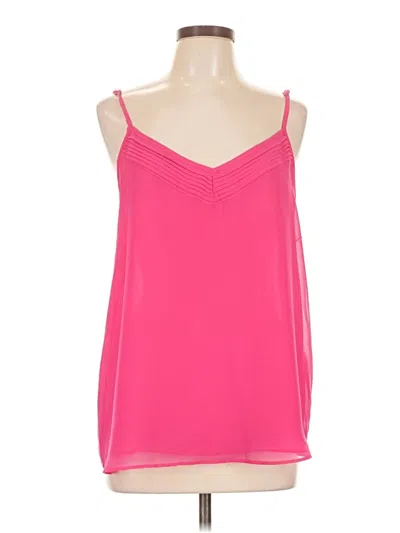 1.state Sleeveless Blouse In Pink