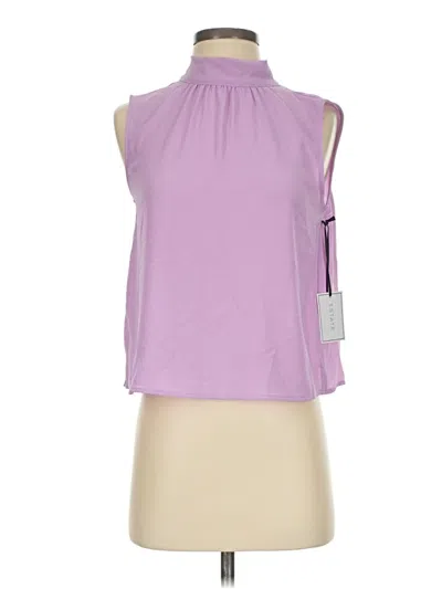 1.state Sleeveless Blouse In Purple