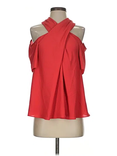 Pre-owned 1.state Sleeveless Blouse In Red