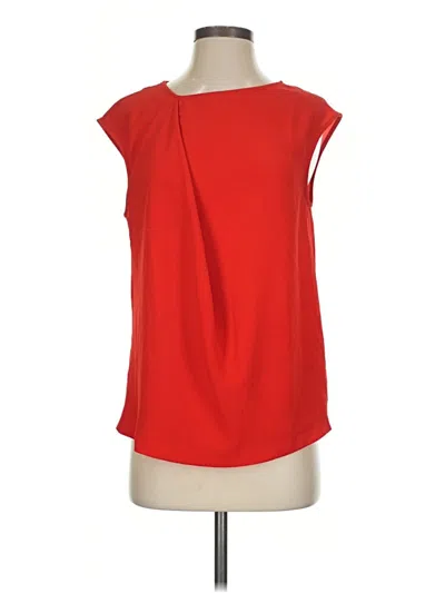 Pre-owned 1.state Sleeveless Blouse In Red