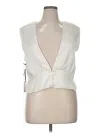 1.state Sleeveless Blouse In White