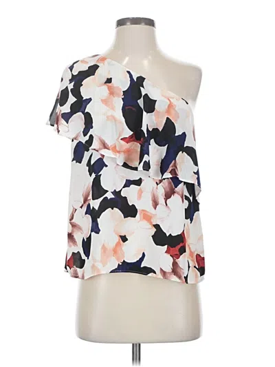Pre-owned 1.state Sleeveless Blouse In White