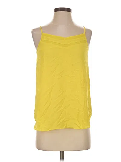 Pre-owned 1.state Sleeveless Blouse In Yellow