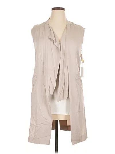 1.state Sleeveless Button Down Shirt In Brown