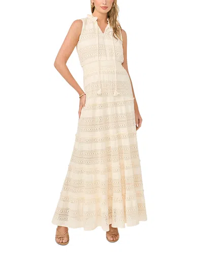 1.state Sleeveless Smocked Dress In Nude