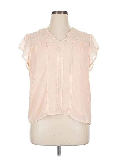 Pre-owned 1.state Sleeveless T-shirt In Pink
