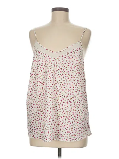 Pre-owned 1.state Sleeveless Top Pink Sweetheart Neckline Tops
