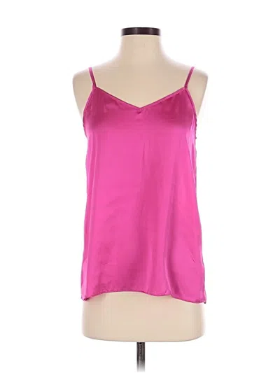Pre-owned 1.state Sleeveless Top Pink Sweetheart Neckline Tops