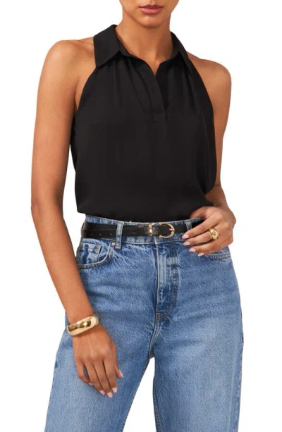 1.state Sleeveless Top In Rich Black