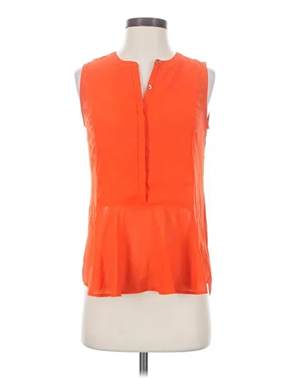 Pre-owned 1.state Sleeveless T-shirt In Orange