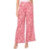 1.state Smocked Waist Wide Leg Pants In Purple