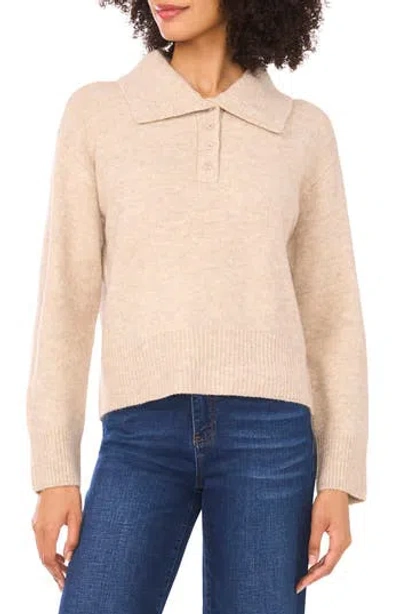 1.state Spread Collar Sweater In Brown