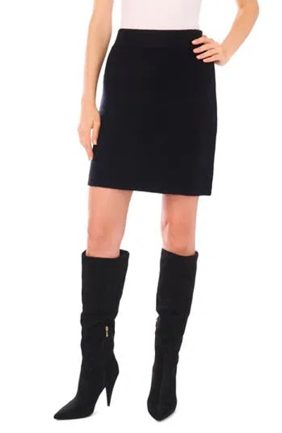 1.state Sweater Miniskirt In Black