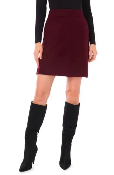 1.state Sweater Miniskirt In Red