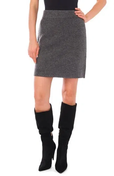 1.state Sweater Miniskirt In Gray
