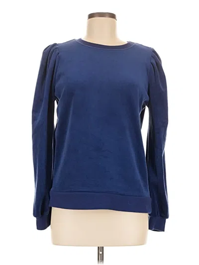 Pre-owned 1.state Sweatshirt In Blue