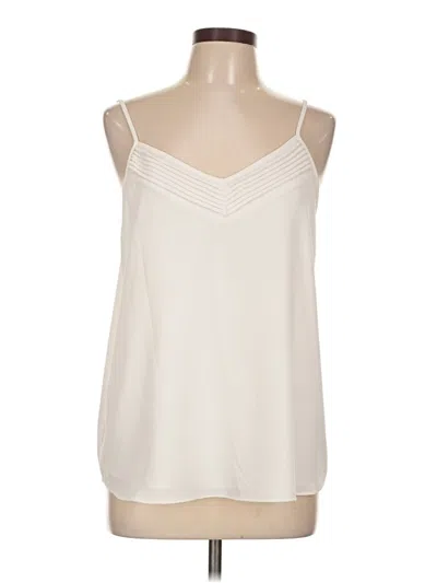 Pre-owned 1.state Tank Top Ivory Strapless Neckline Tops In White