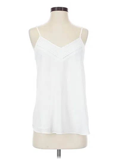 Pre-owned 1.state Tank Top White Halter Neckline Tops