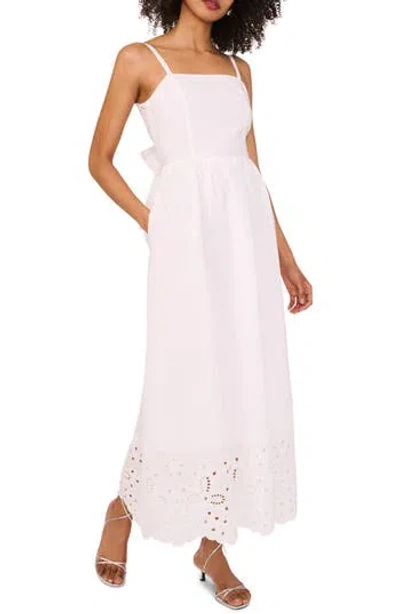 1.STATE 1.STATE TIE BACK SLEEVELESS MIDI DRESS