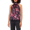 1.state Tie Back Textured Sleeveless Top In Multi