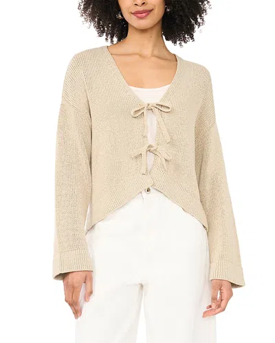 1.state Tie Front Cardigan In Neutral