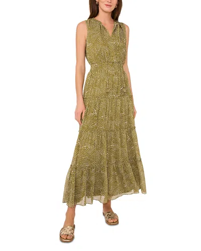 1.state Tie Neck Tiered Dress In Multi