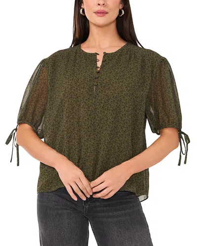 1.state Tie Sleeve Blouse In Chive
