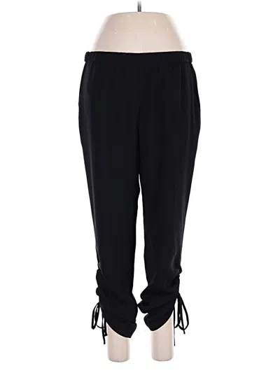 Pre-owned 1.state Track Pants In Black