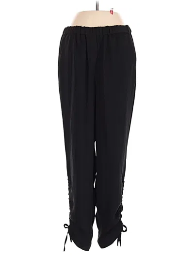 Pre-owned 1.state Track Pants In Black