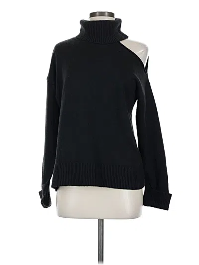 Pre-owned 1.state Turtleneck Sweater In Black