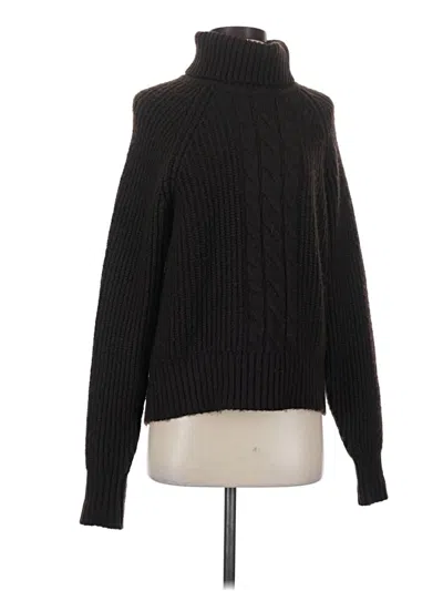 Pre-owned 1.state Turtleneck Sweater In Black