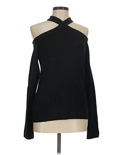 Pre-owned 1.state Turtleneck Sweater In Black