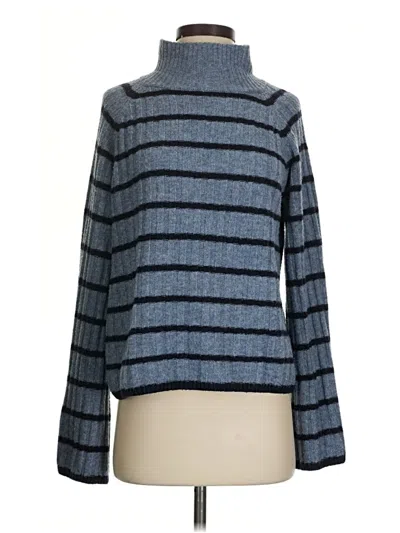 Pre-owned 1.state Turtleneck Sweater In Blue