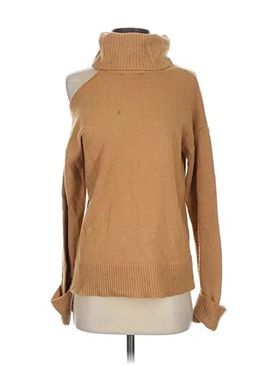 Pre-owned 1.state Turtleneck Sweater In Brown